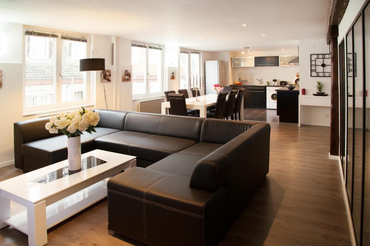 Le Corbeau - Grand Appartement Strasbourg Centre, Calme エクステリア 写真