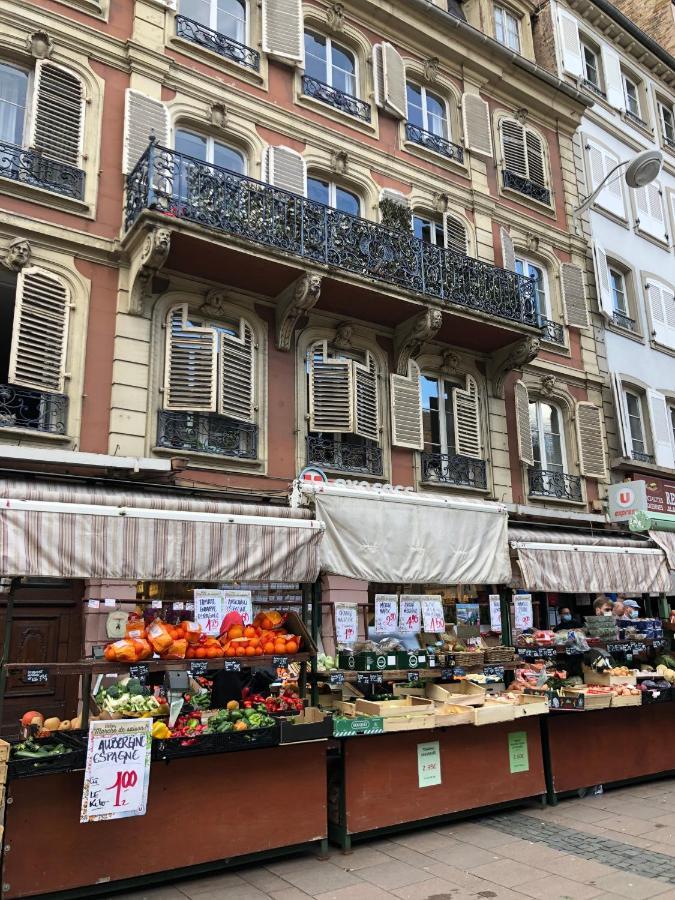 Le Corbeau - Grand Appartement Strasbourg Centre, Calme エクステリア 写真